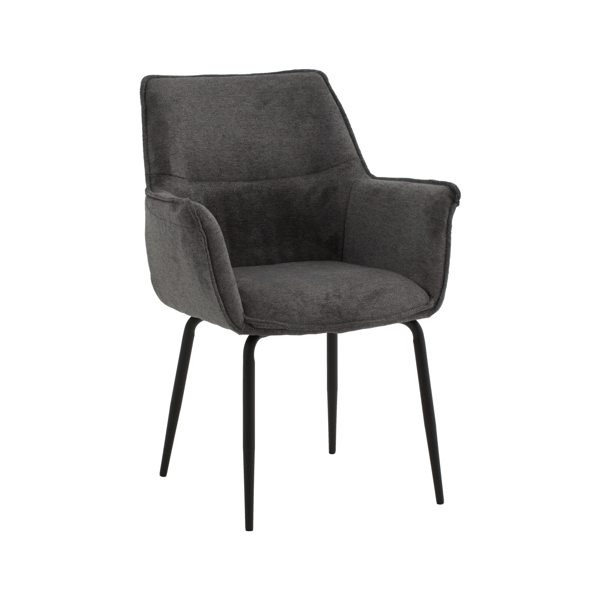 Scaun tip fotoliu NEBO, tesatura, structura metalica - 10