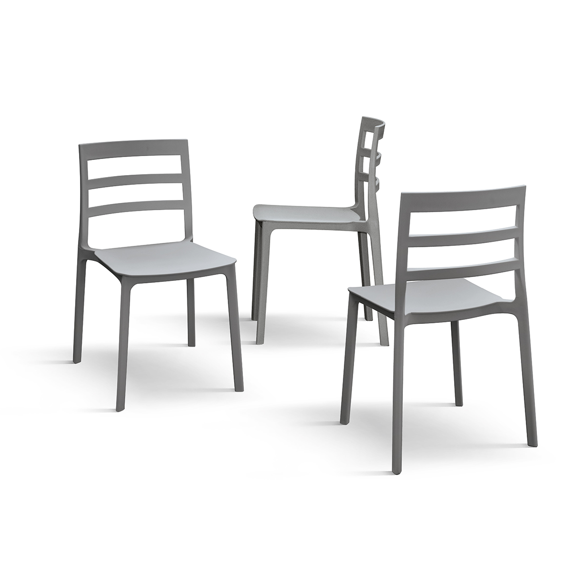 Set 4 scaune RIGATO -POLIPROPILENA- HORECA - 7
