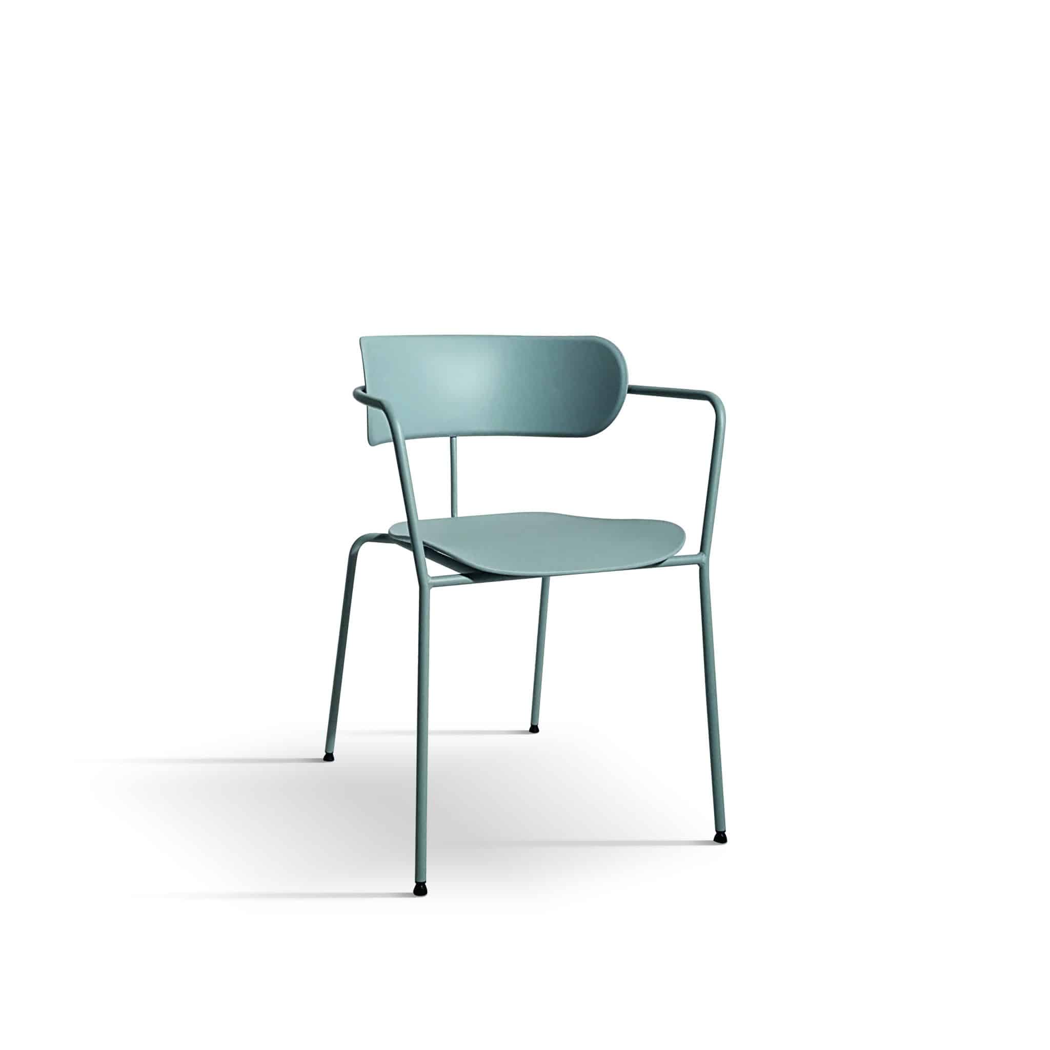 Set 4 scaune metalice MARSIGLIA -HORECA- h 76 cm - 9