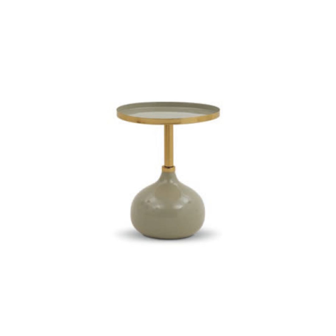 Masuta de cafea Verde Eclipse metalica Ø 36 cm/ h 45 cm - 2