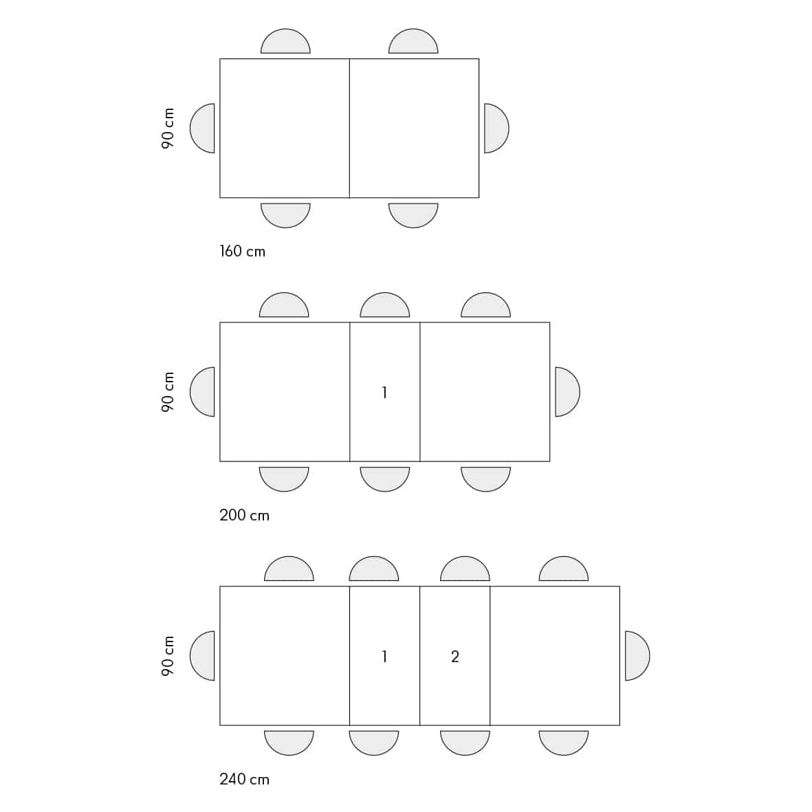 MASA EXTENSIBILA INDY - 8