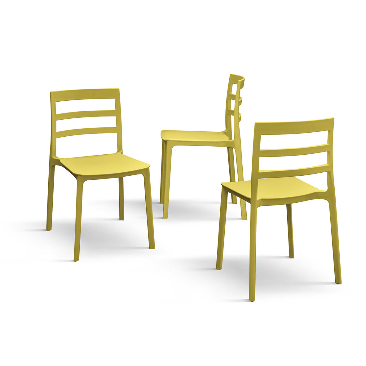 Set 4 scaune RIGATO -POLIPROPILENA- HORECA - 11