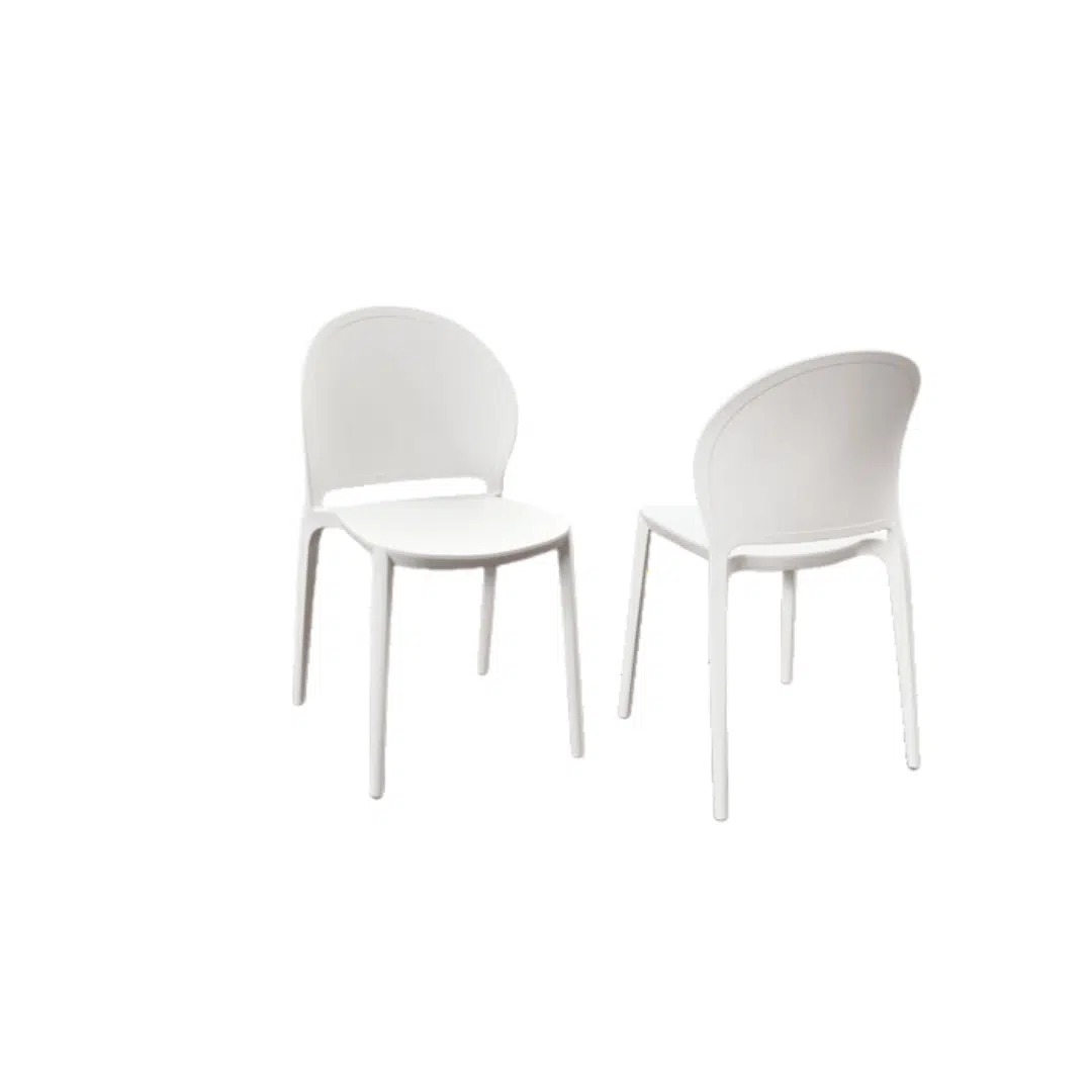 Set 4 scaune TONDO -POLIPROPILENA-HORECA - 3