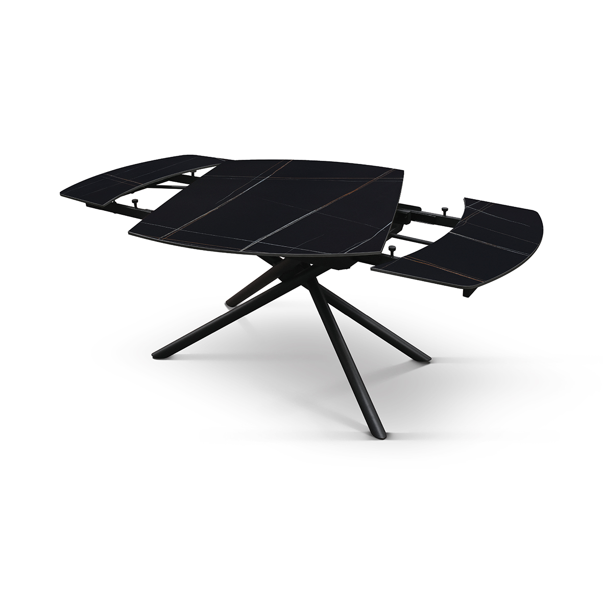 Masa ceramica extensibila Rotativa Noir 120 x 88 x h 76 cm - 22