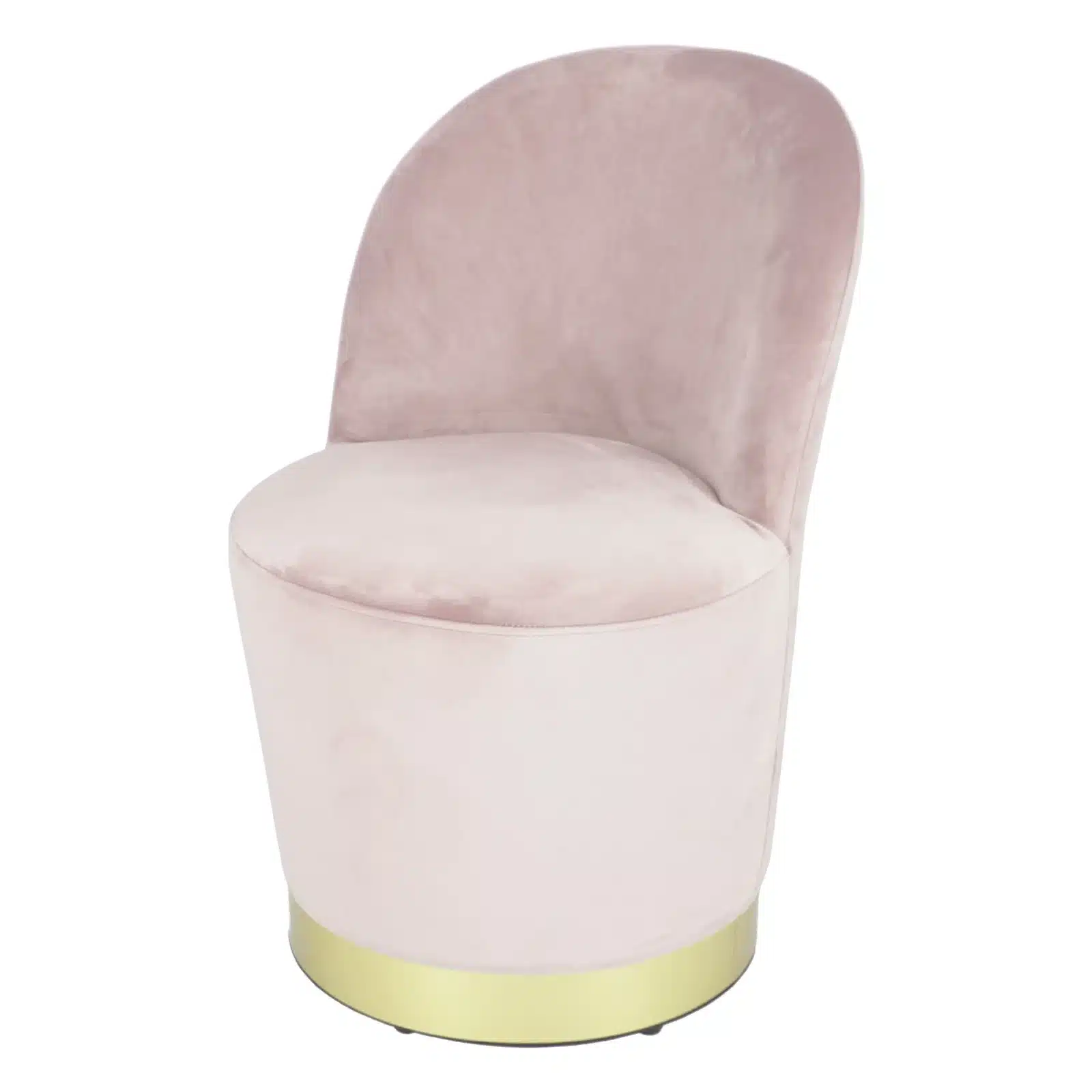 Fotoliu Glamour din catifea cu baza aurie, design elegant - 8