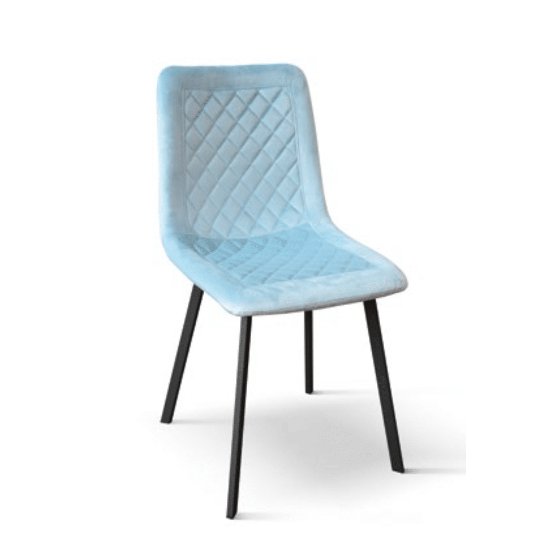 SET 4 Scaune Slim, structura metalica, catifea - 4