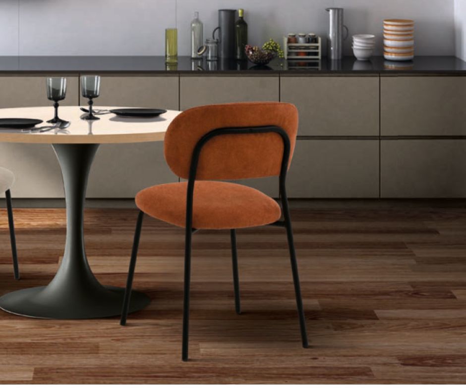Scaun NEO, tesatura, structura metalica - 2