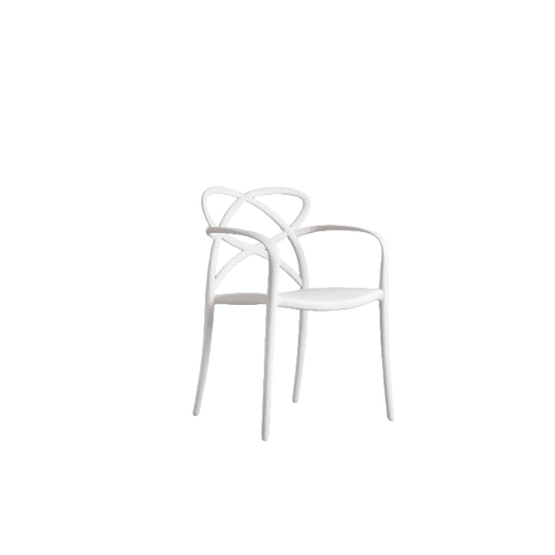 SET 4 SCAUNE CU BRATE INFINITY -POLIPROPILENA-HORECA - 3