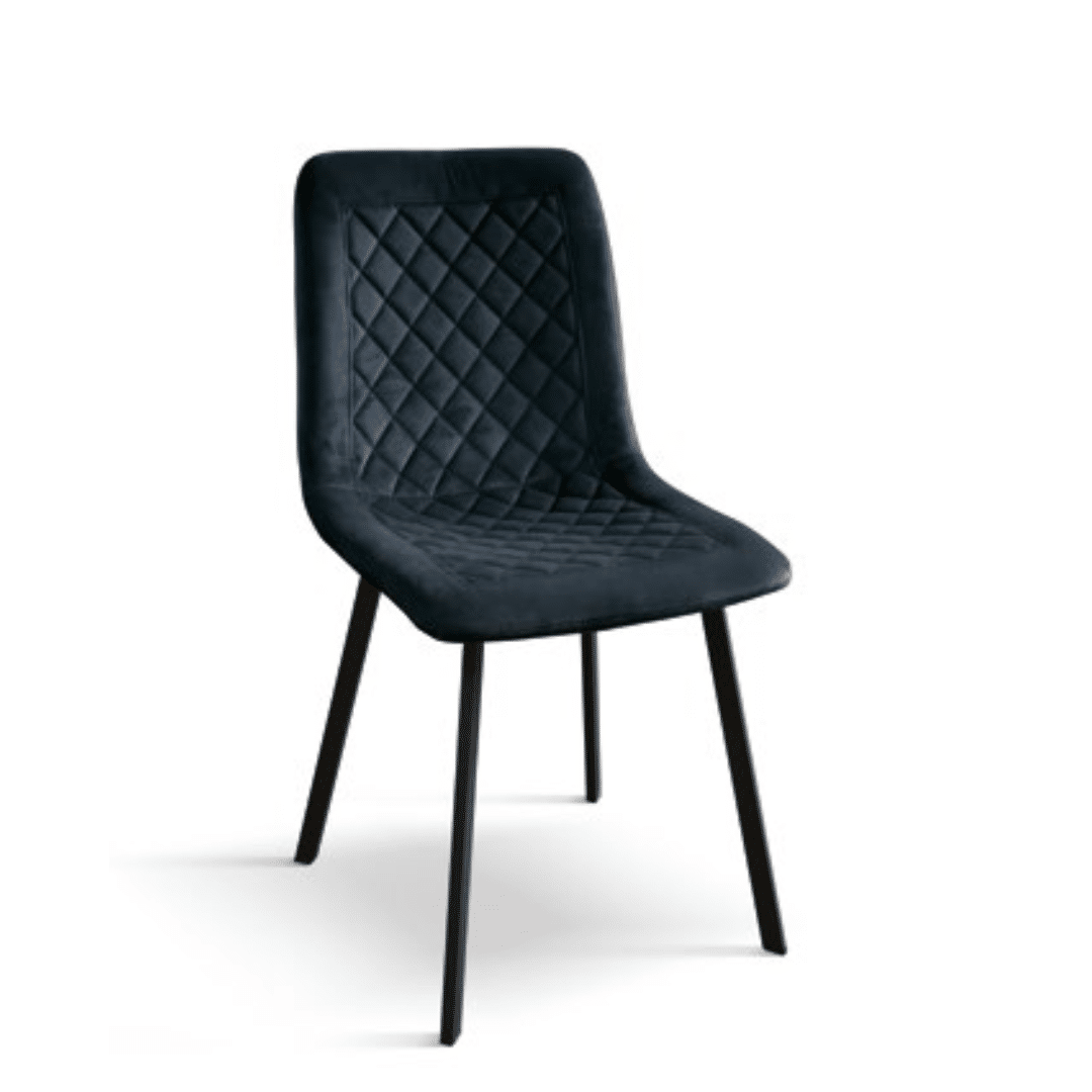 SET 4 Scaune Slim, structura metalica, catifea - 9