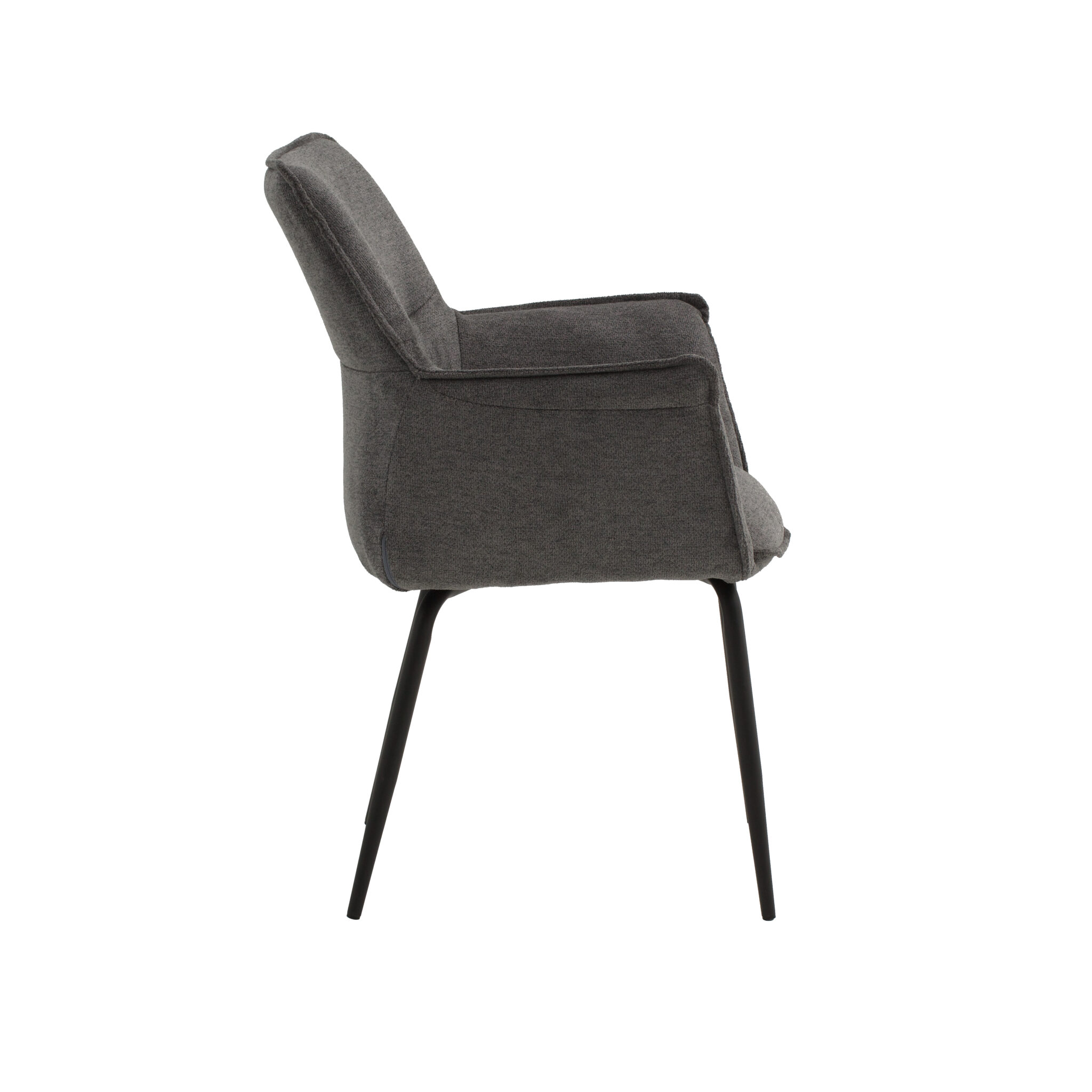 Scaun tip fotoliu NEBO, tesatura, structura metalica - 9