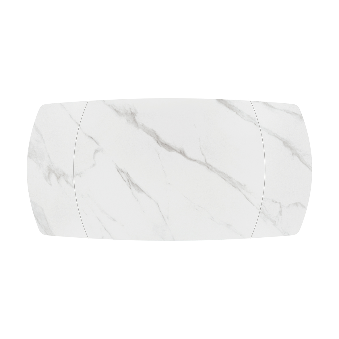 Masa ceramica extensibila Rotativa White  120 x 88 x h 76 cm - 10