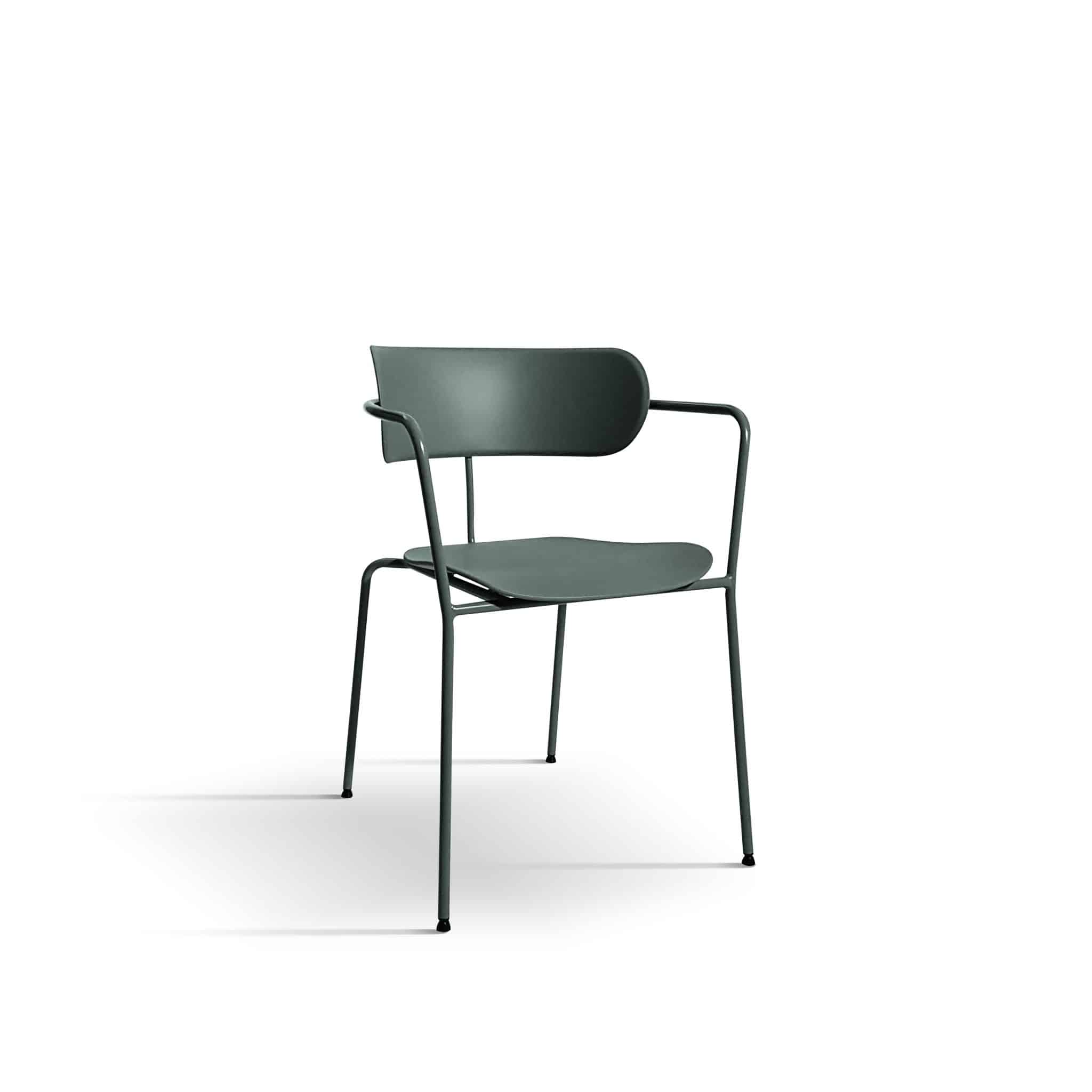 Set 4 scaune metalice MARSIGLIA -HORECA- h 76 cm - 7