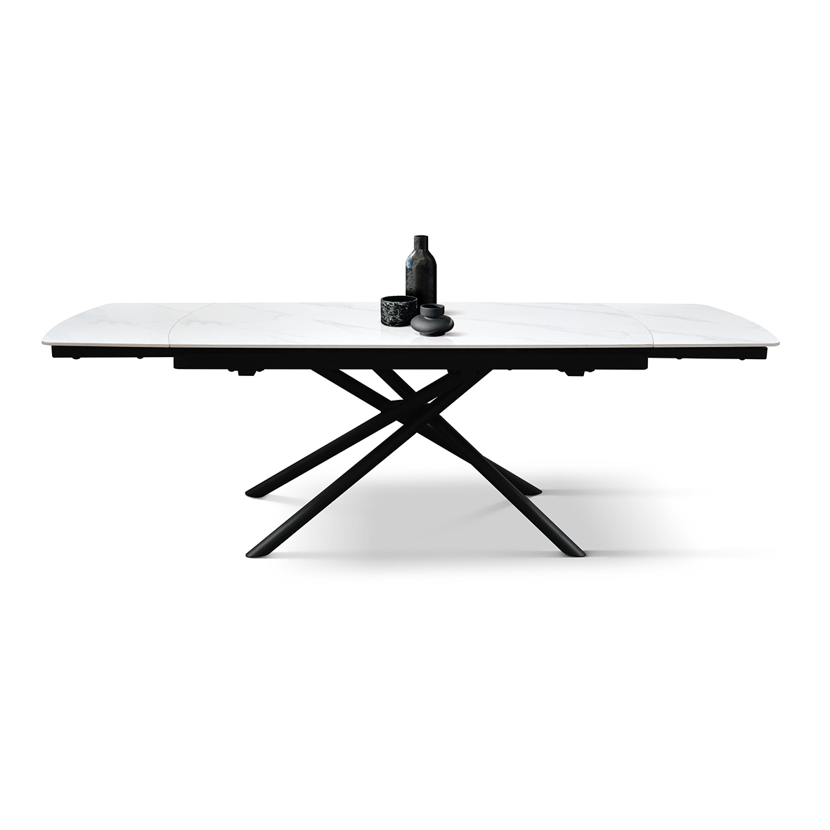 Masa ceramica extensibila Sahara Statuario 140 cm /90 cm /75 cm - 8