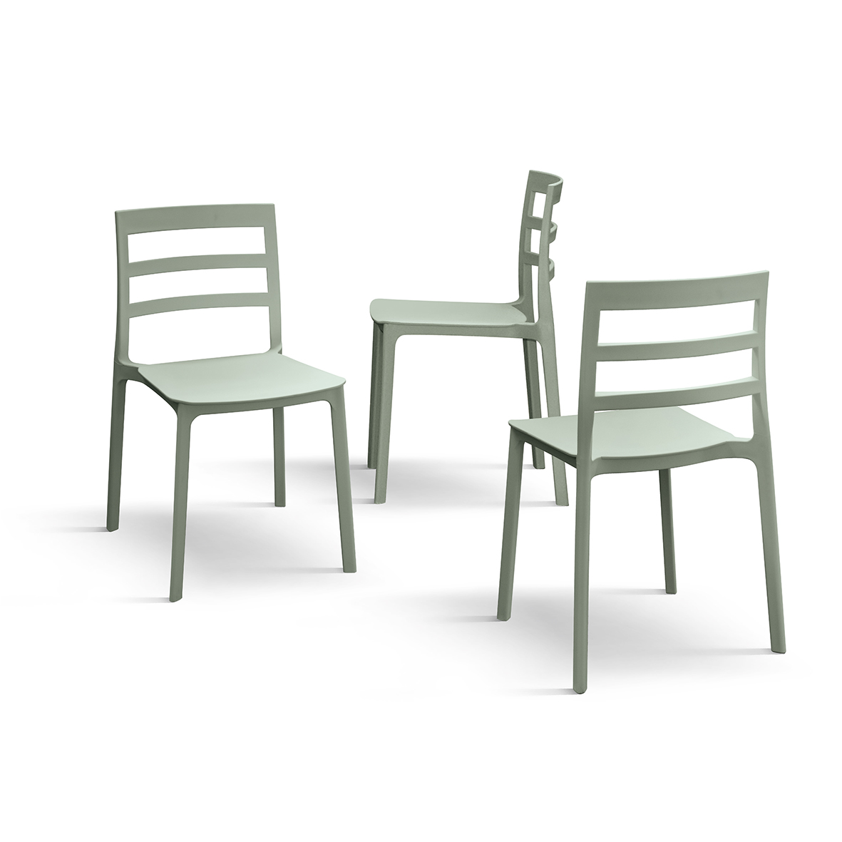 Set 4 scaune RIGATO -POLIPROPILENA- HORECA - 5