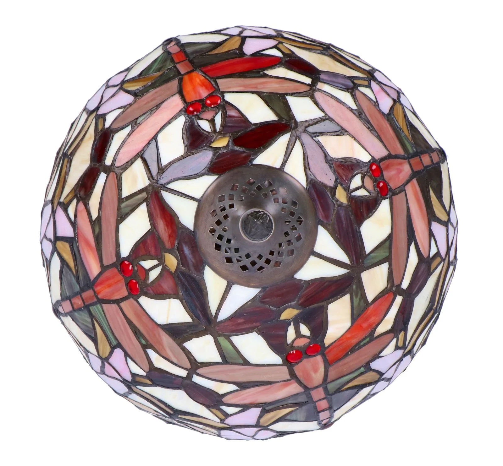 Lampa de masa Tiffany Libelula h 45 cm ,abajur 30 cm - 4