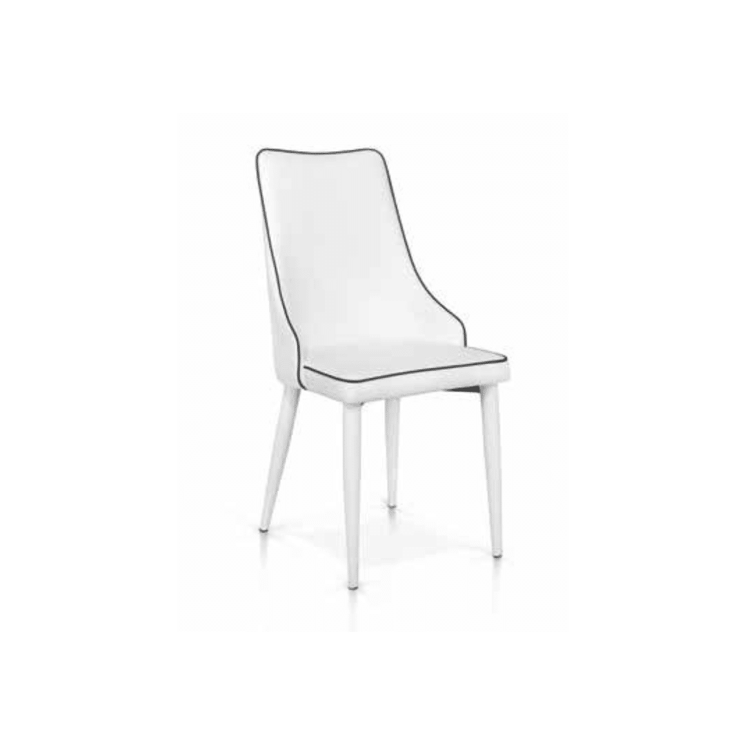 Scaun Molino, piele ecologica, structura metalica - 3