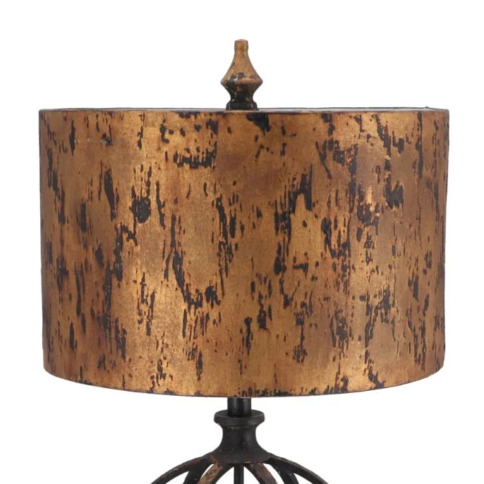 Lampa de masa Sfera stil industrial metal si rasina h 67 cm - 3