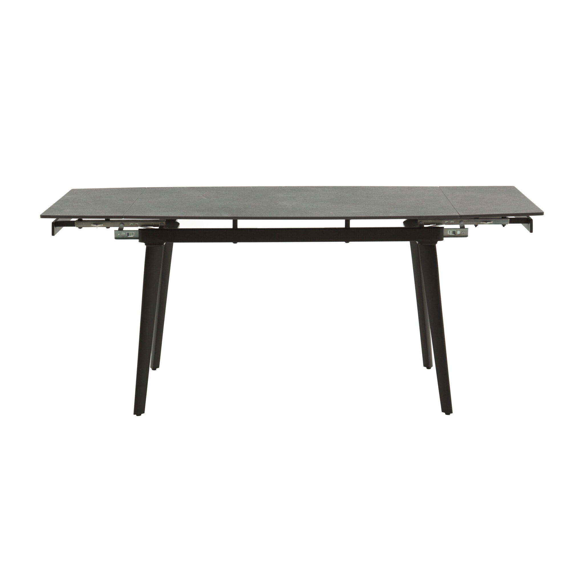 Masă ceramică extensibilă Maura negru 120/80 cm + 2 extensii 30 cm - 4