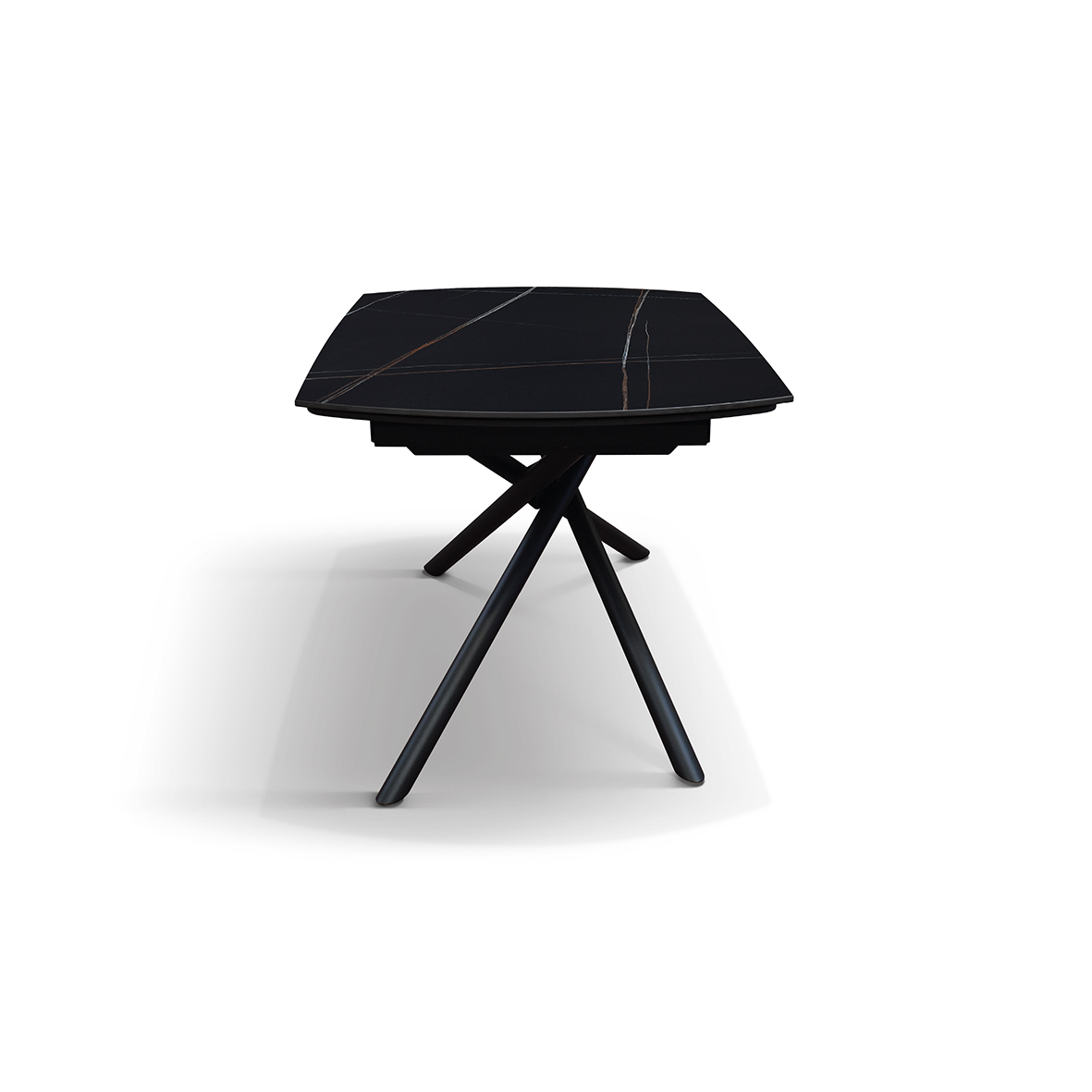 Masa ceramica extensibila Rotativa Noir 120 x 88 x h 76 cm - 5