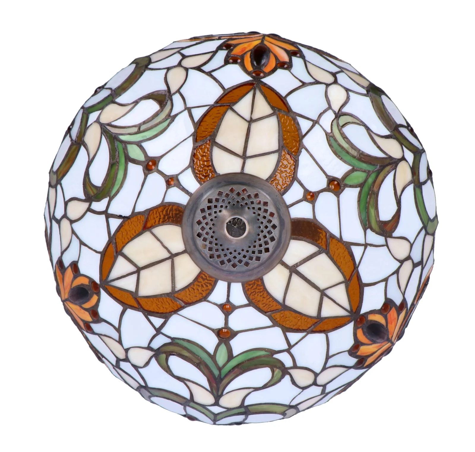 Lampa de masa Tiffany Geometry h 62 cm, abajur 40 cm - 3