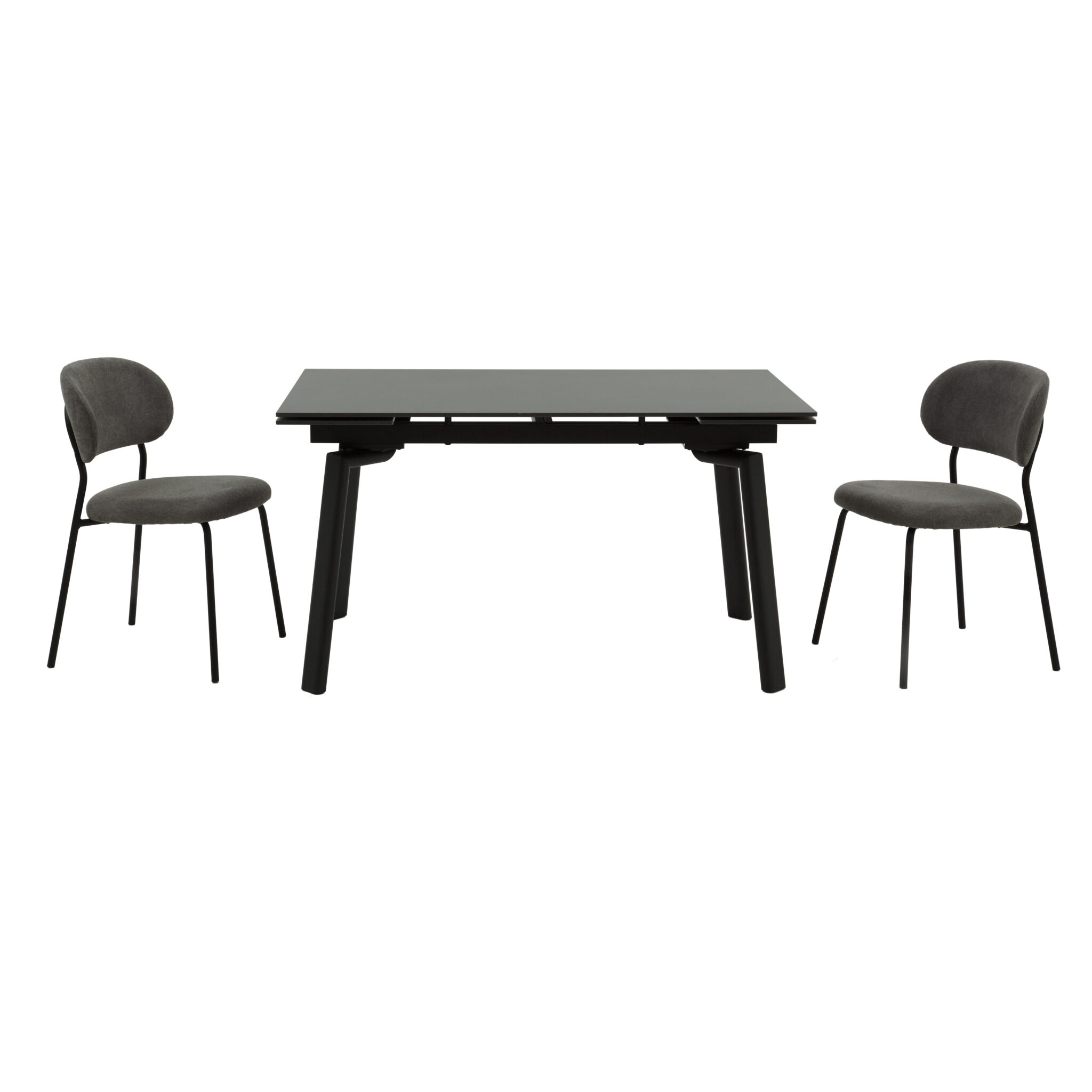 Masă ceramică Sonic Brown, 140 cm/80 cm și 2 extensii 30 cm - 4