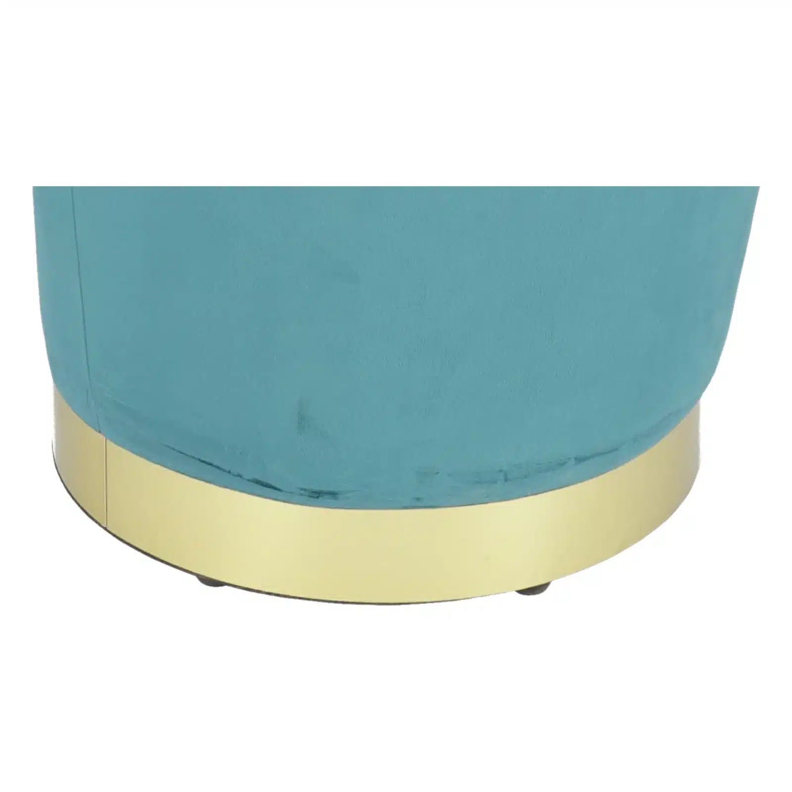 Fotoliu Glamour din catifea cu baza aurie, design elegant - 15