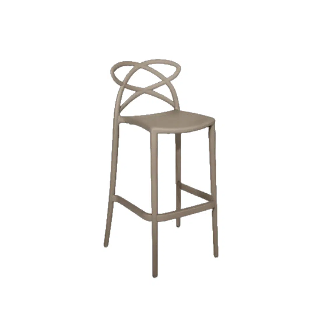 SET 4 SCAUNE BAR INFINITY -POLIPROPILENA-HORECA - 8