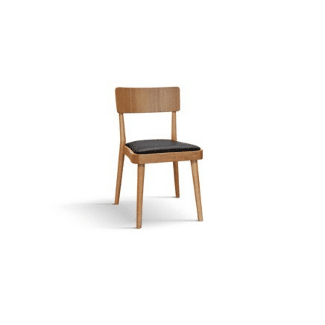 Scaun Lola, structura lemn fag si piele ecologica - 3