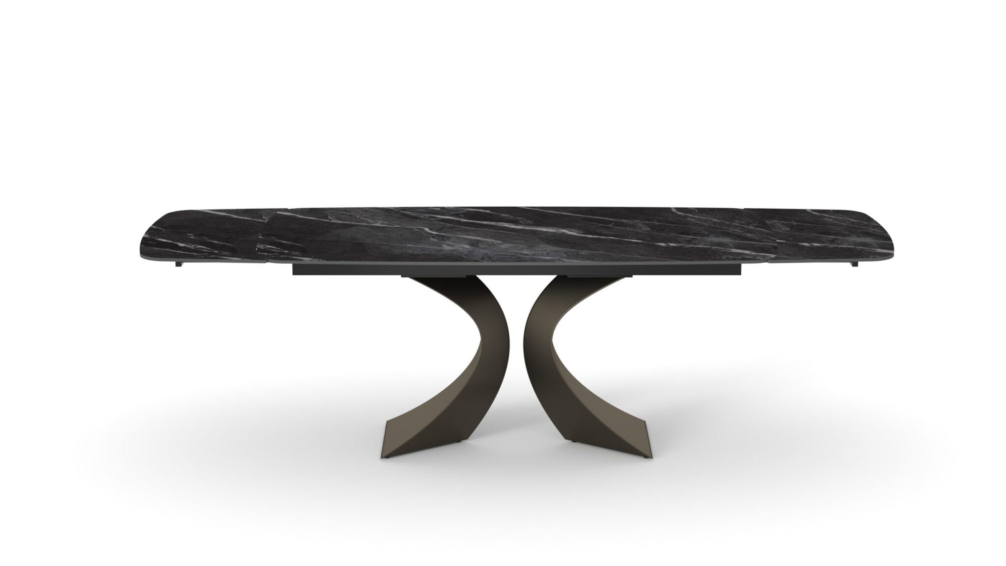 Masa ceramica extensibila Clepsydra 180 cm /90 cm / H 77 cm - 4