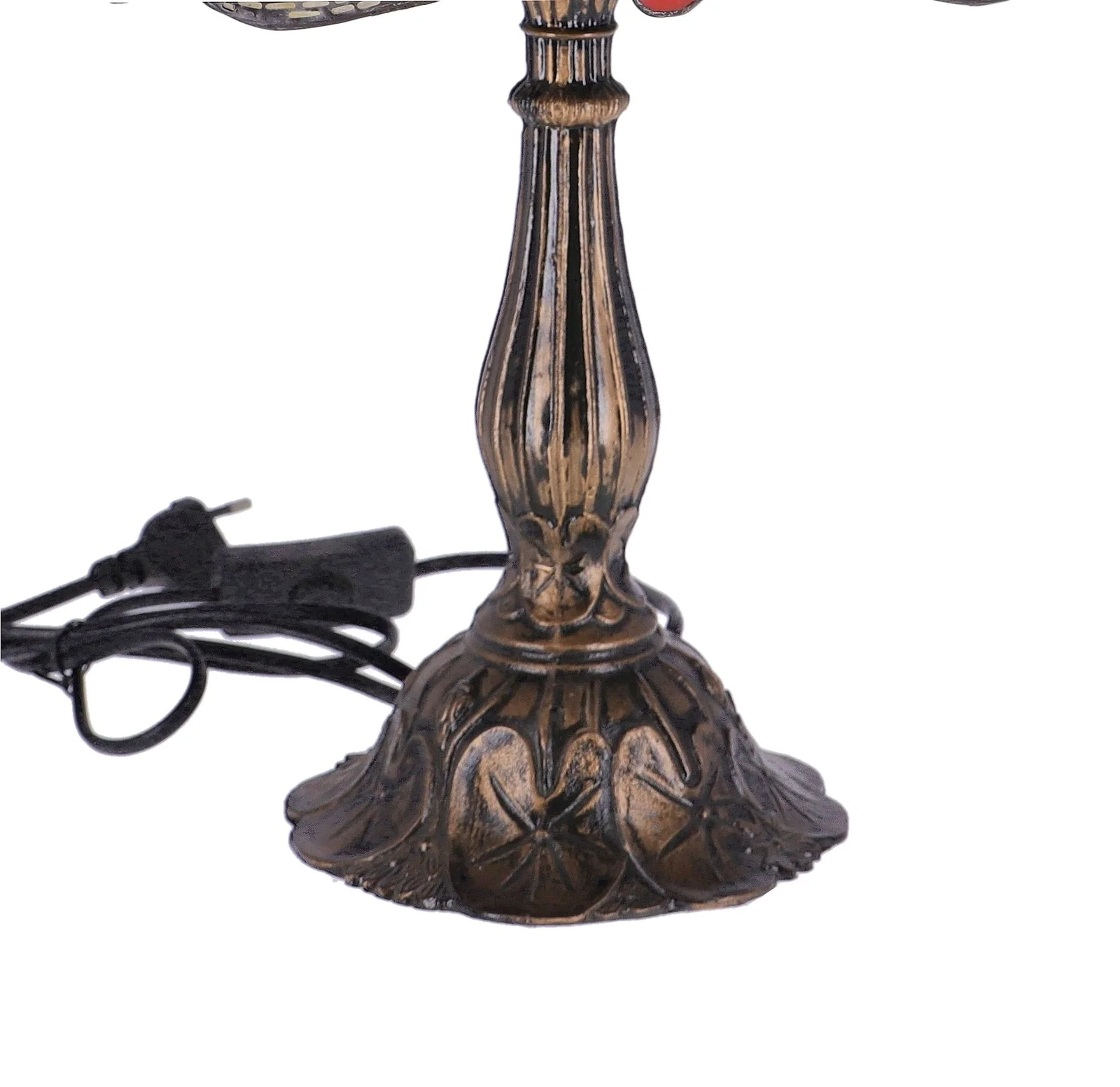 Lampa de masa Tiffany Blu h 45 cm, abajur 30 cm - 2