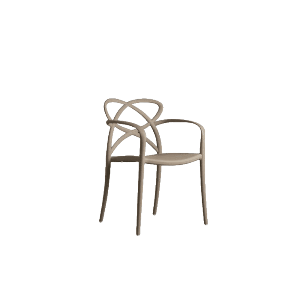SET 4 SCAUNE CU BRATE INFINITY -POLIPROPILENA-HORECA - 9
