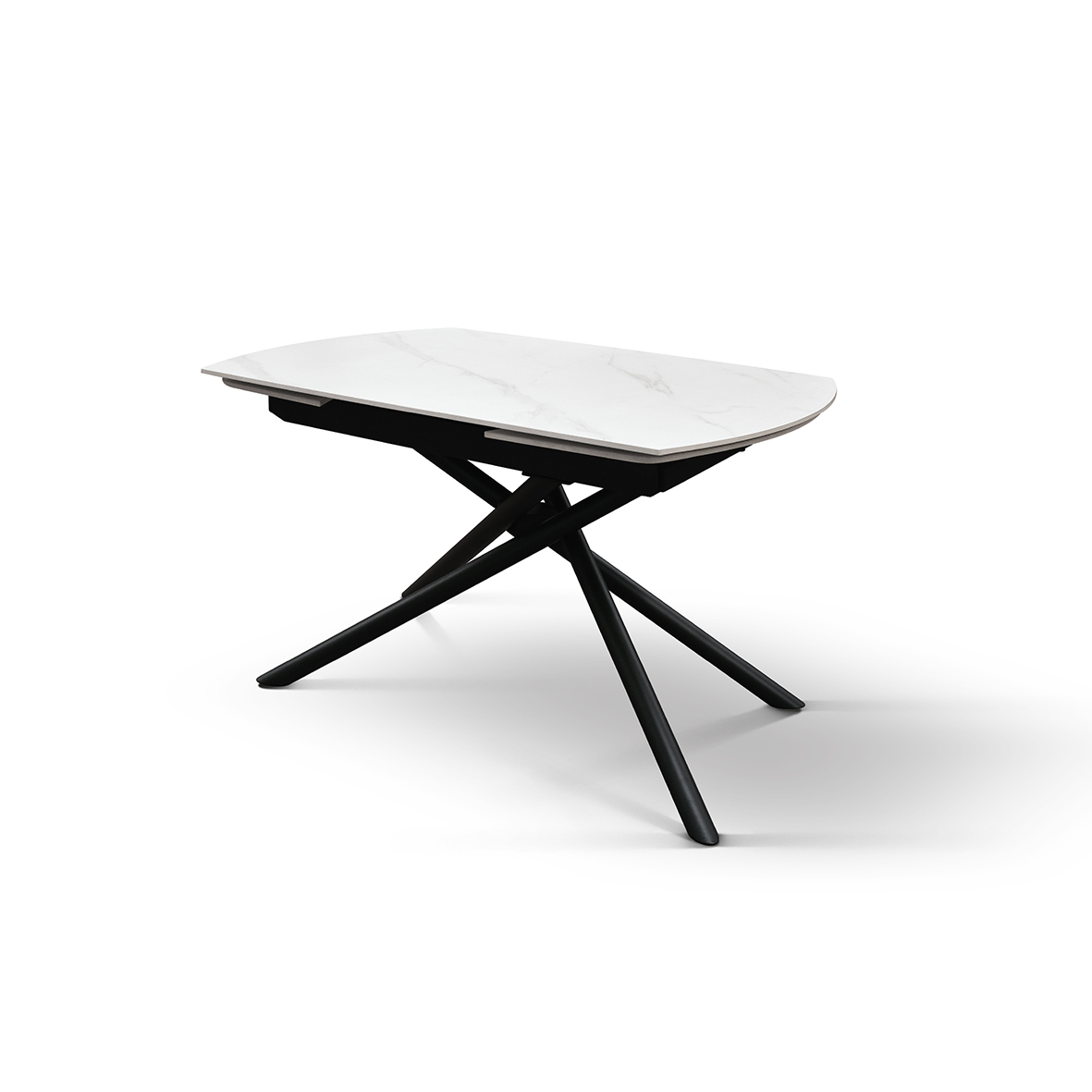 Masa ceramica extensibila Rotativa White  120 x 88 x h 76 cm - 14