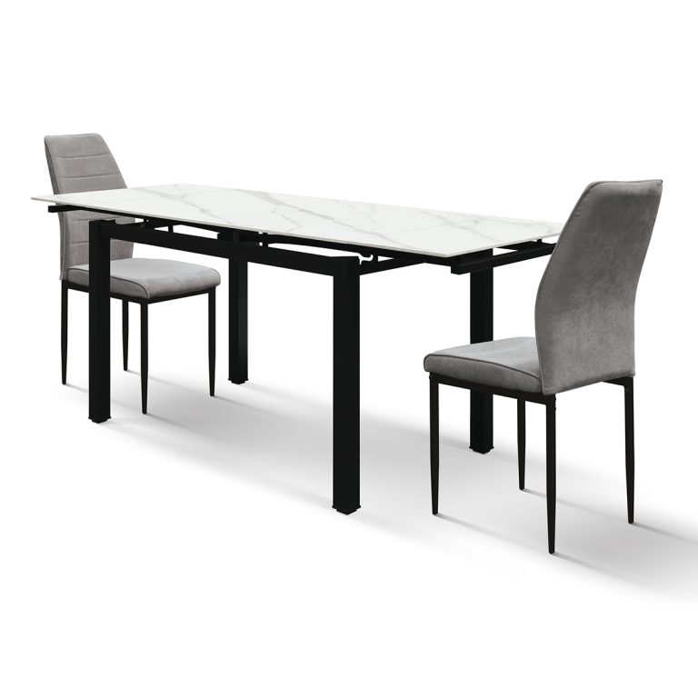 Masă ceramică extensibilă Clara 110/70 cm +2 extensii de 30 cm - 13