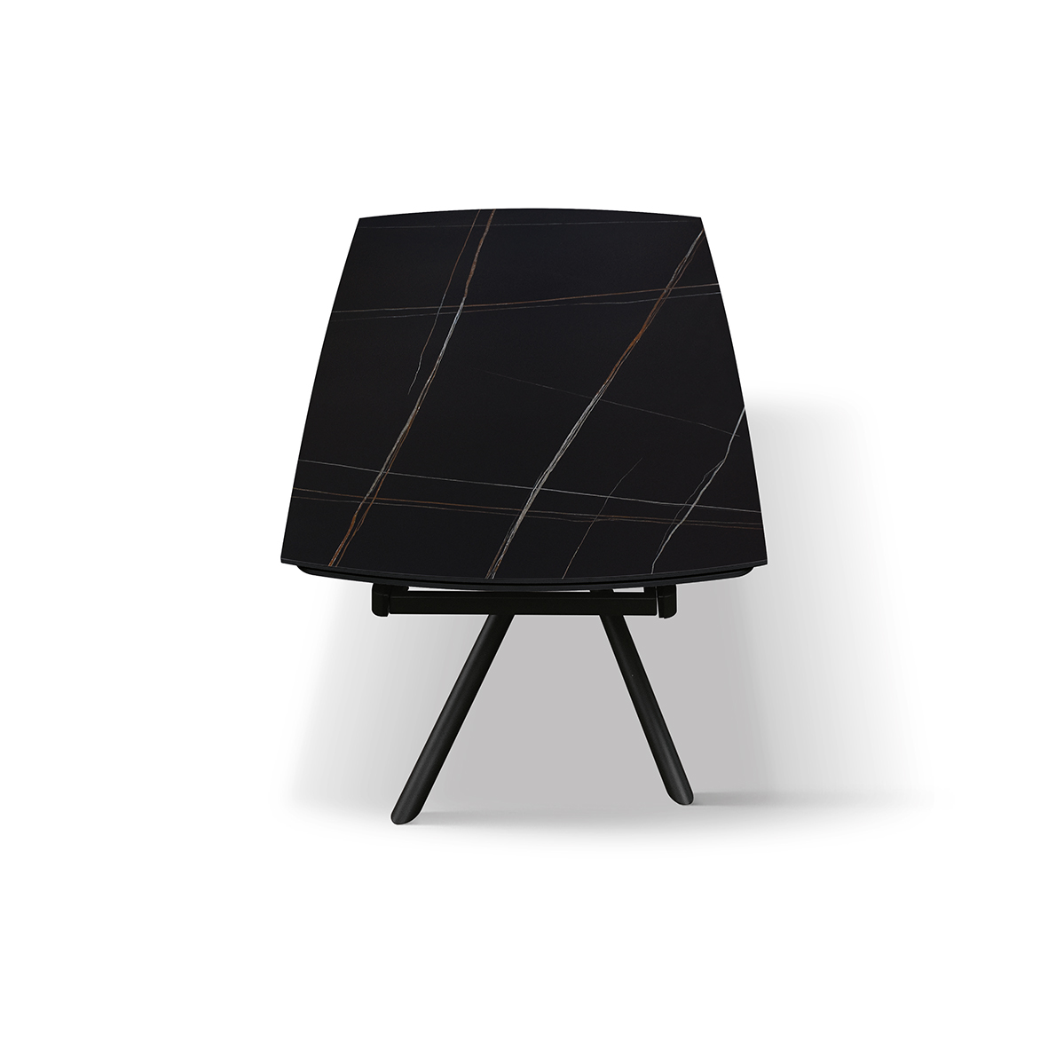 Masa ceramica extensibila Sahara Noir 160 x 90 x 75 cm - 6