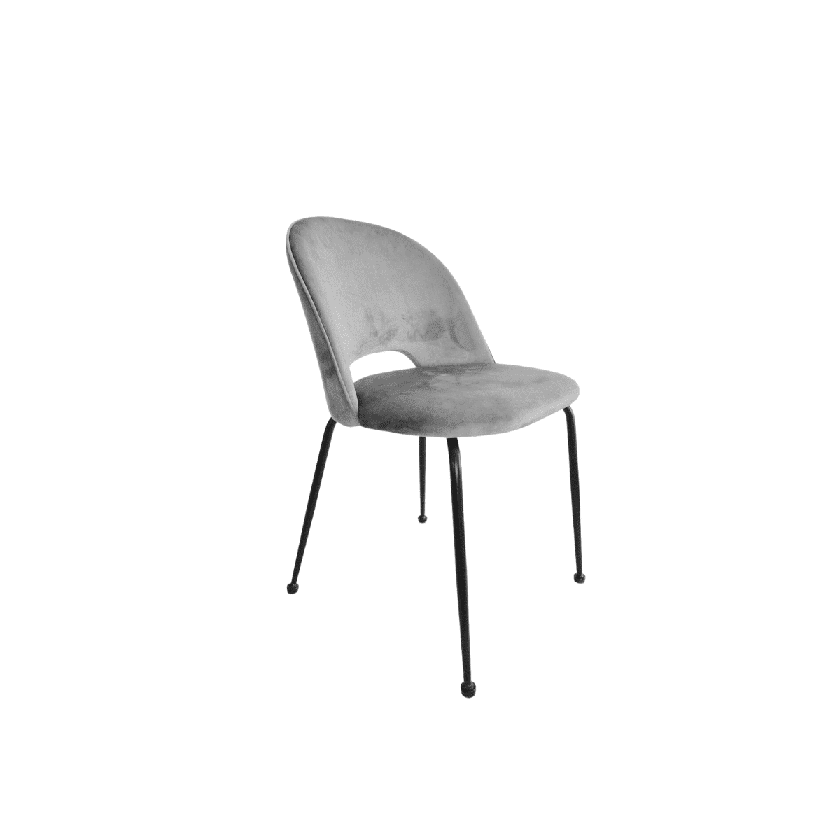 Scaun Farco ,structura metalica ,catifea - 2