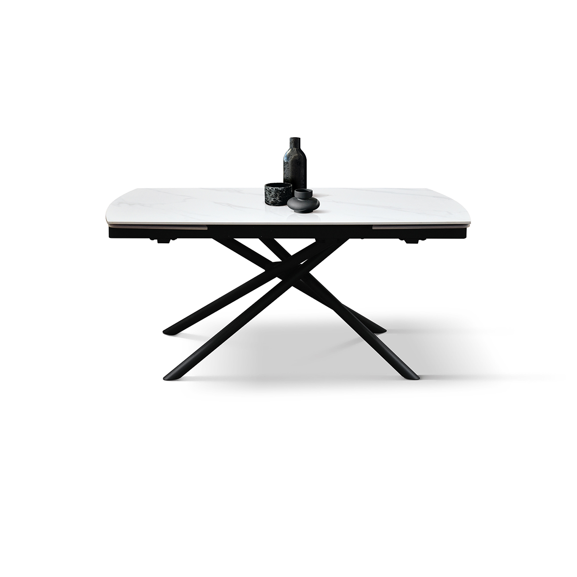 Masa ceramica extensibila Sahara Statuario 140 cm /90 cm /75 cm - 3