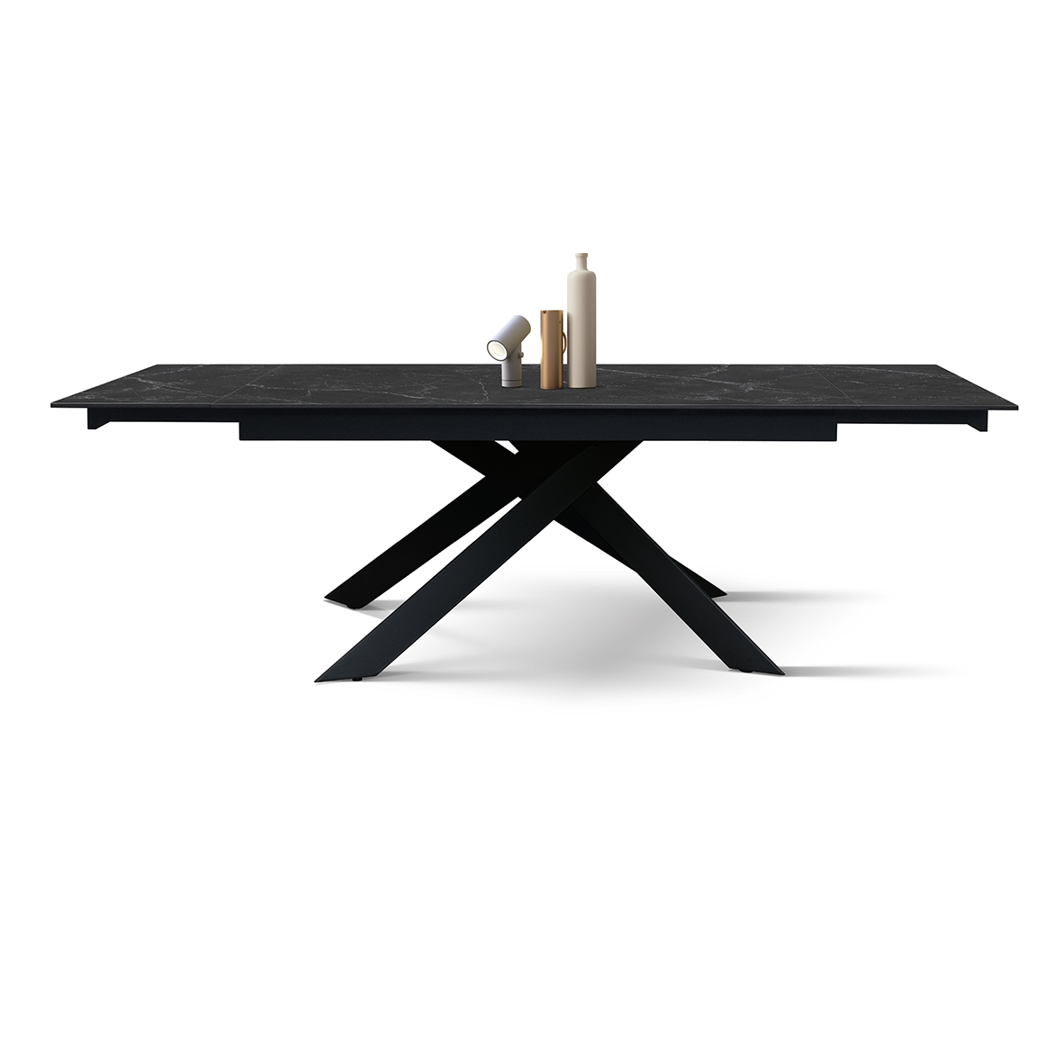 Masa ceramica extensibila Calacatta 160 cm/ 90 cm/ h76 cm - 5