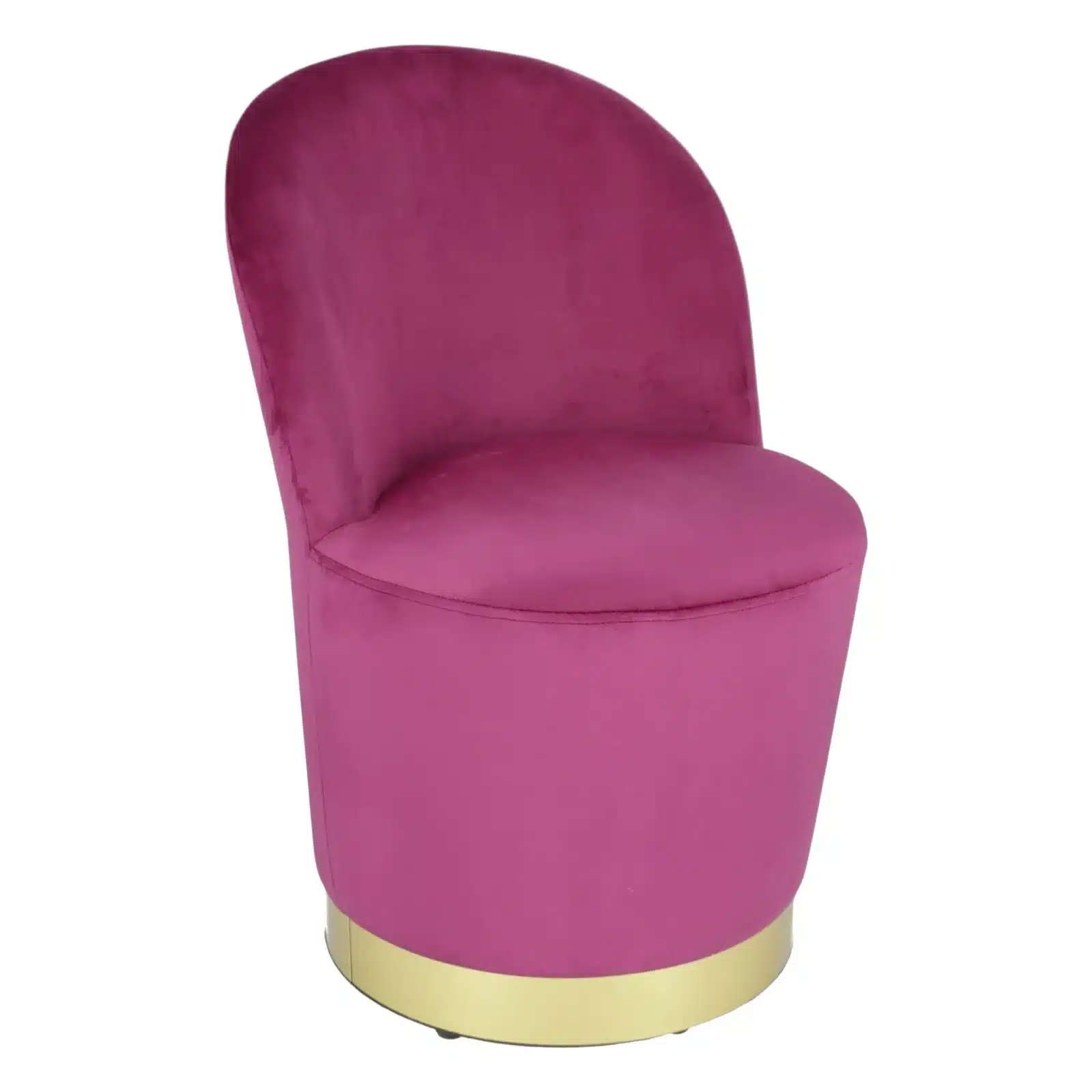 Fotoliu Glamour din catifea cu baza aurie, design elegant - 19