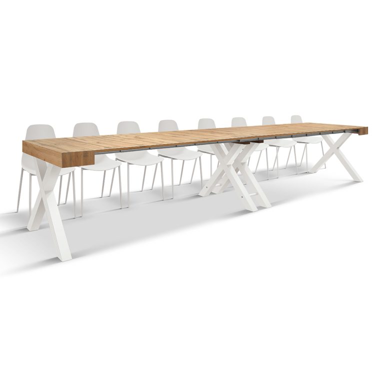 Consolă Linda extensibilă de la 45 cm la 402 cm - 30
