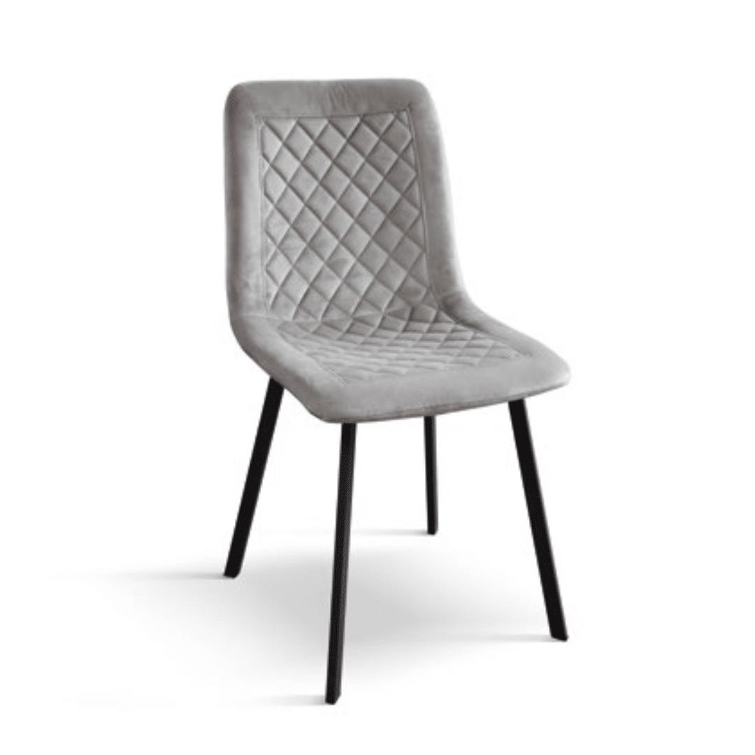SET 4 Scaune Slim, structura metalica, catifea - 7
