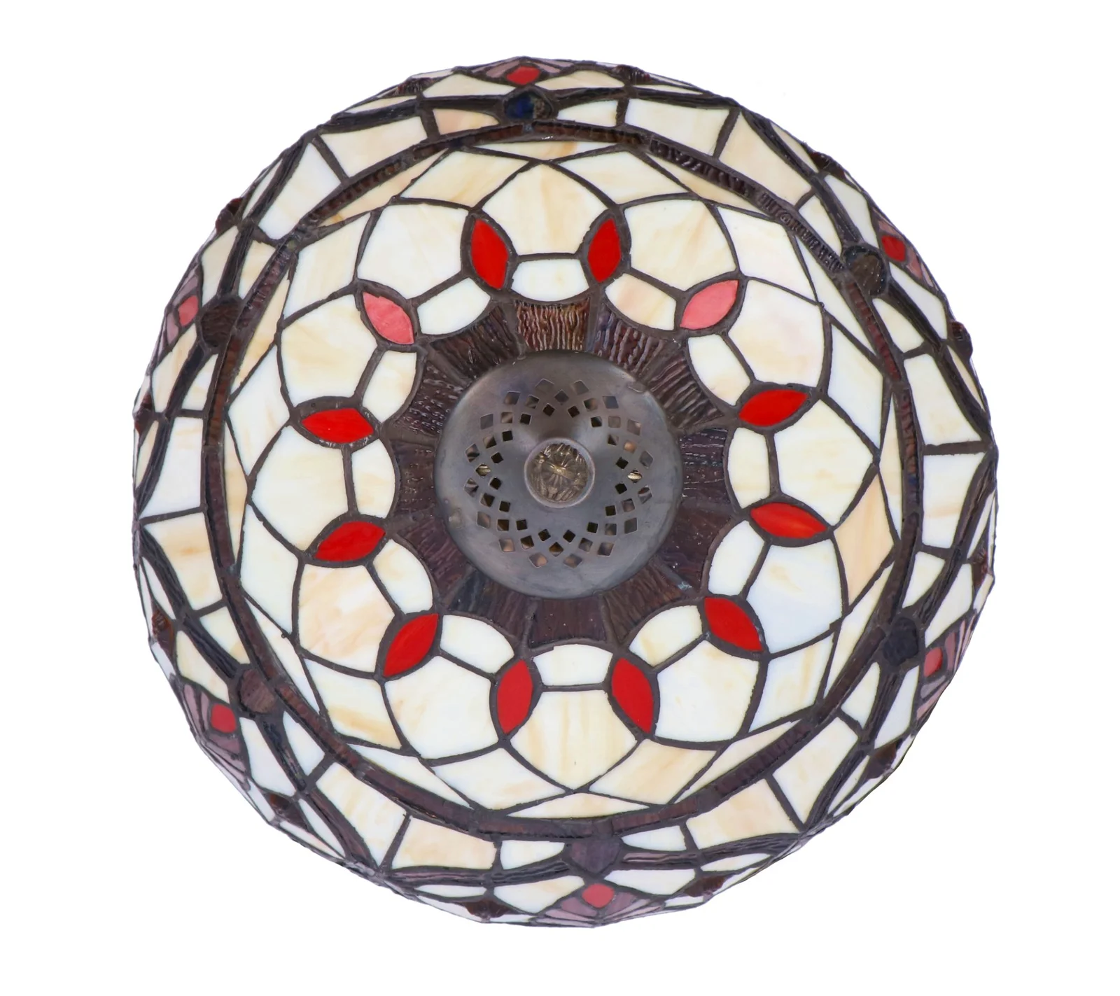 Lampa de masa Tiffany Leaf h 45 cm ,abajur 30 cm - 4