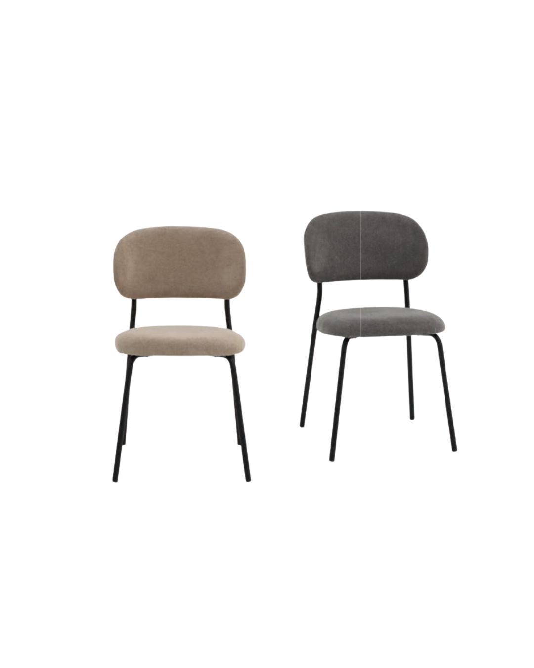 Scaun NEO, tesatura, structura metalica - 4