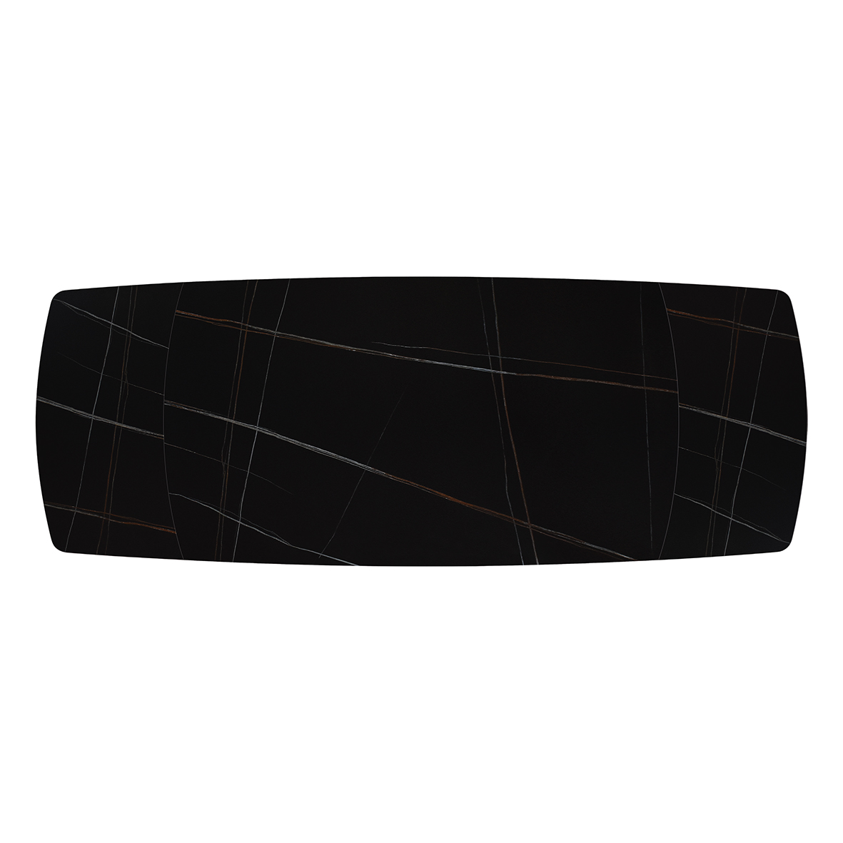Masa ceramica extensibila Sahara Noir 160 x 90 x 75 cm - 3