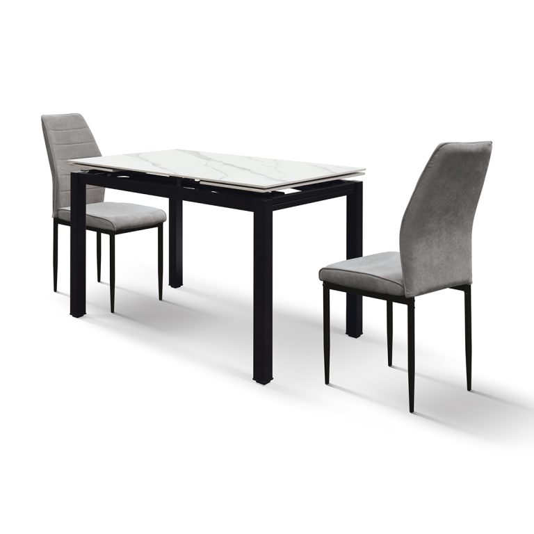 Masă ceramică extensibilă Clara 110/70 cm +2 extensii de 30 cm - 4