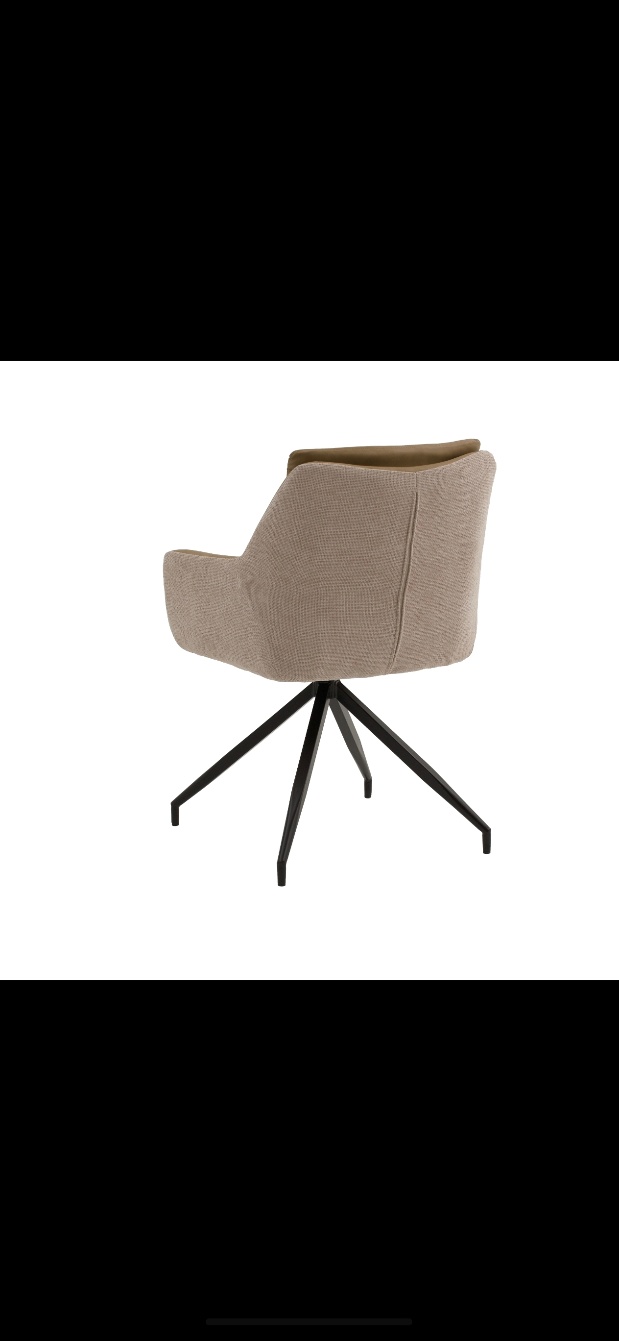 SCAUN TIP FOTOLIU ROTATIV ARMONY - IMITATIE PIELE - 4