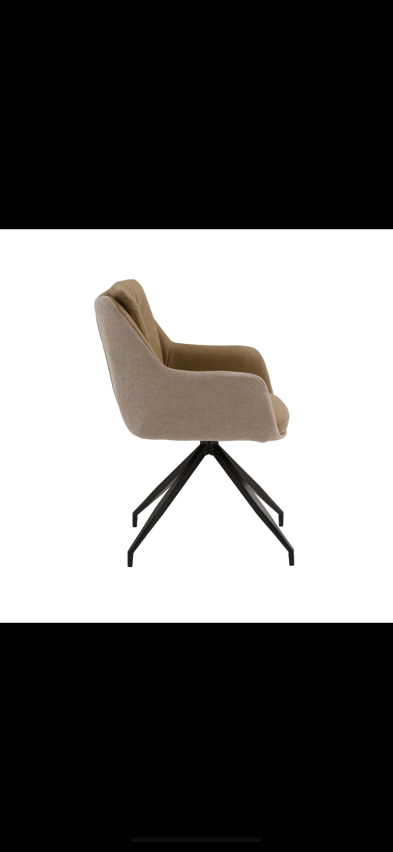 SCAUN TIP FOTOLIU ROTATIV ARMONY - IMITATIE PIELE - 5