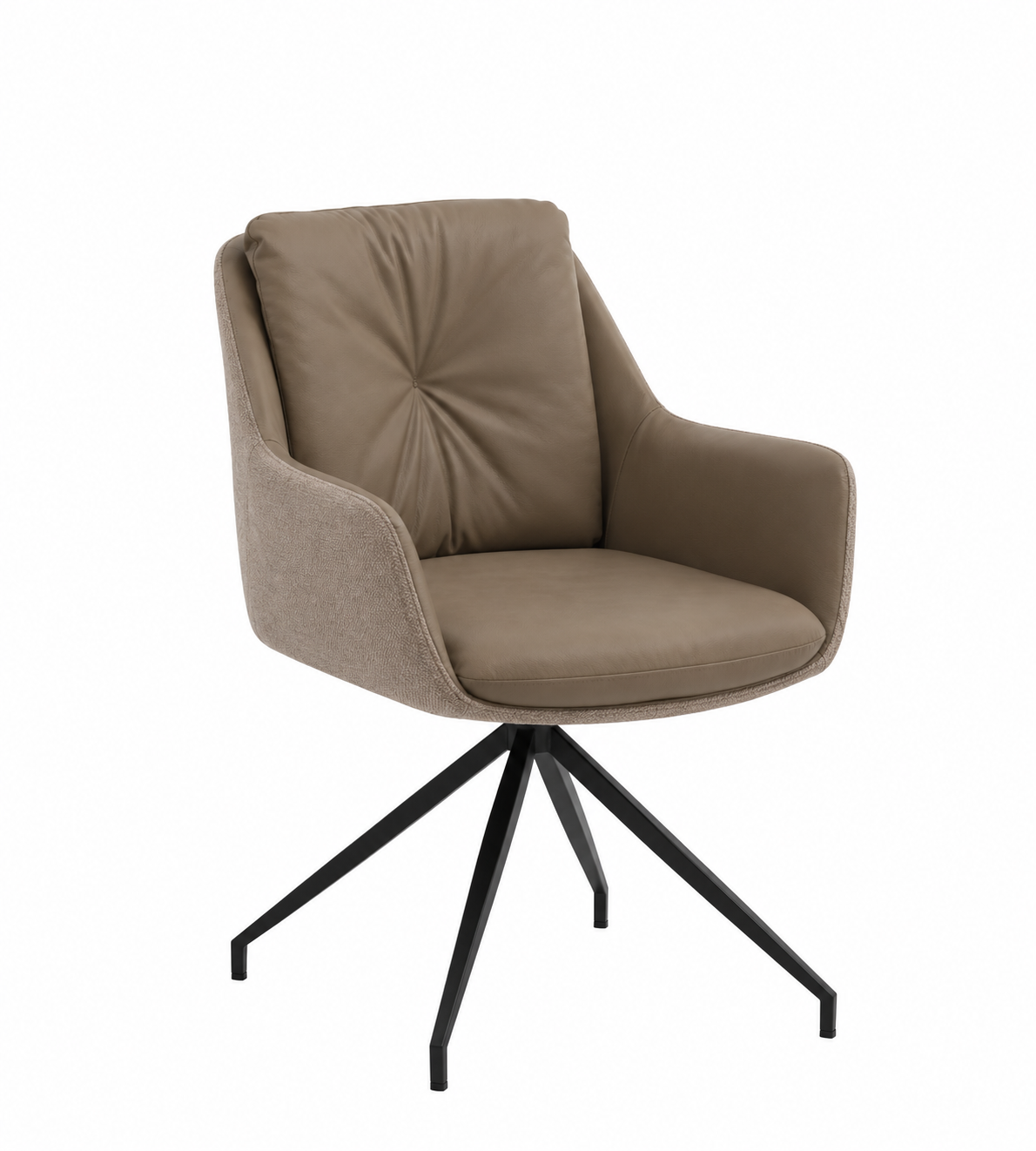 SCAUN TIP FOTOLIU ROTATIV ARMONY - IMITATIE PIELE - 3